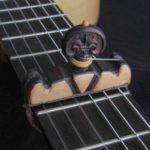 Cejilla artesana de Ébano tallada