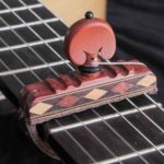 Cejilla flamenca de Palo Rosa con Taracea