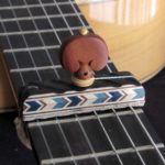 Cejilla flamenca de Ebano con taracea