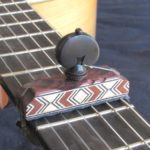 Cejilla flamenca de Palo Violeta con Taracea