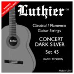 Luthier 45 Dark Silver. Tensión fuerte