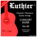 Luthier 60 Concert Silver. Tensión extra-fuerte